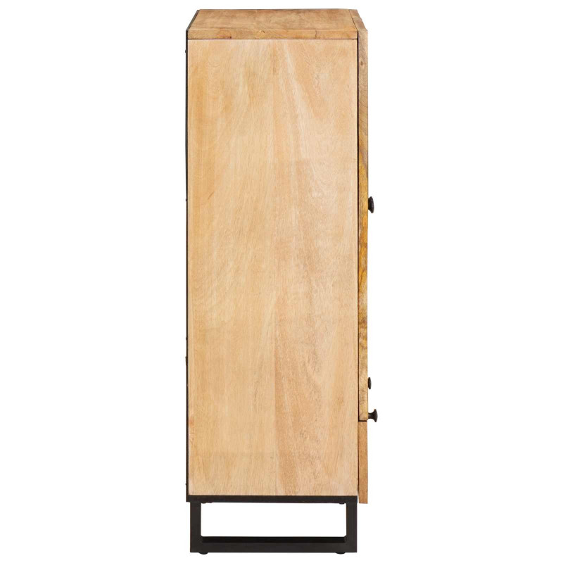 Highboard z szufladą Brązowy 40 x 33 x 110 cm Drewno z mango
