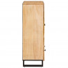 Highboard z szufladą Brązowy 40 x 33 x 110 cm Drewno z mango