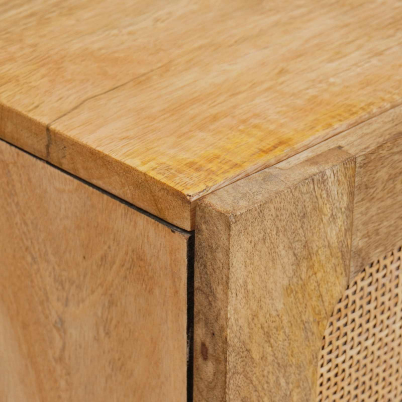 Highboard z szufladą Brązowy 40 x 33 x 110 cm Drewno z mango
