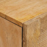 Highboard z szufladą Brązowy 40 x 33 x 110 cm Drewno z mango