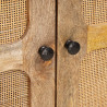Highboard z szufladą Brązowy 40 x 33 x 110 cm Drewno z mango