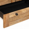 Highboard z szufladą Brązowy 40 x 33 x 110 cm Drewno z mango