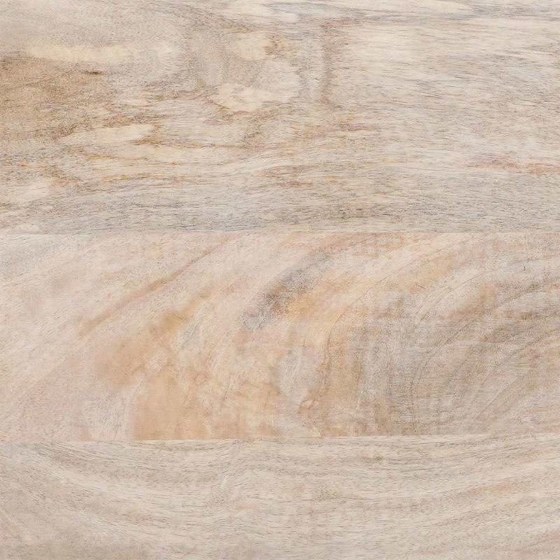 Bufet Biały 60 x 33 x 75 cm lite drewno mango