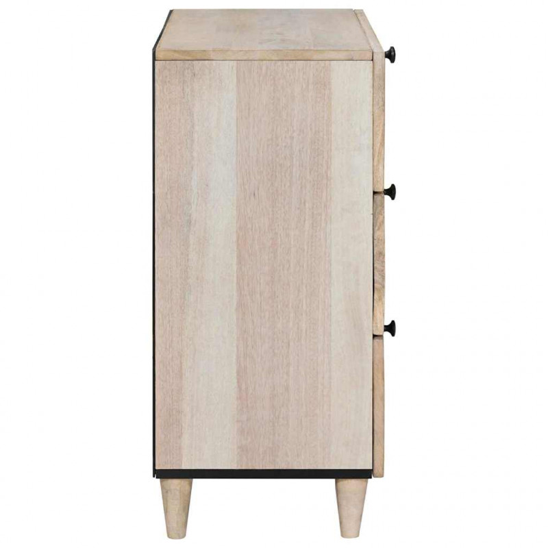 Szafka Nocna Biały 50 x 33 x 62 cm Drewno inżynieryjne