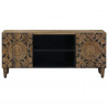 Szafka pod telewizor Brązowy 105 x 33,5 x 46 cm Drewno z mango