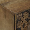 Szafka pod telewizor Brązowy 105 x 33,5 x 46 cm Drewno z mango