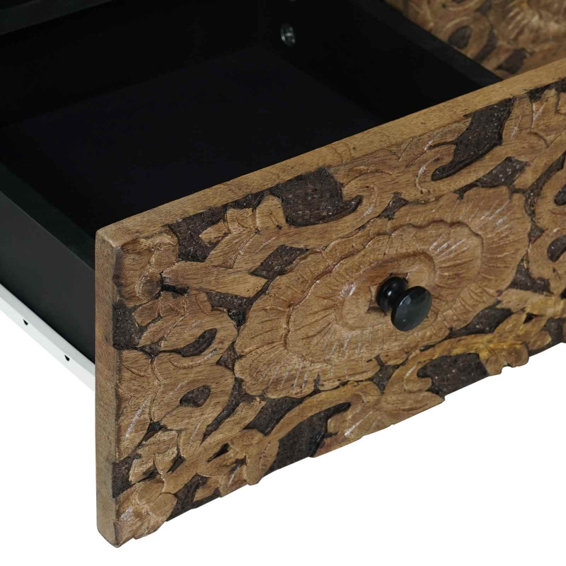 Szafka pod telewizor Brązowy 70 x 33,5 x 46 cm Drewno z mango