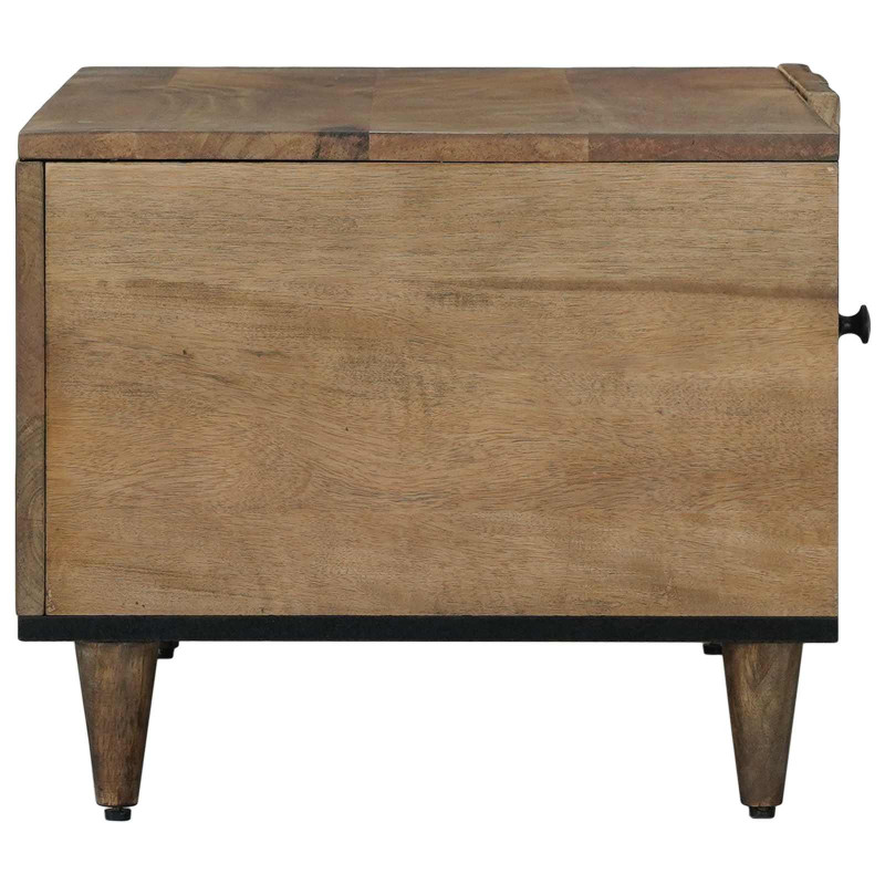 Stolik kawowy Brązowy 80 x 50 x 40 cm Drewno z mango