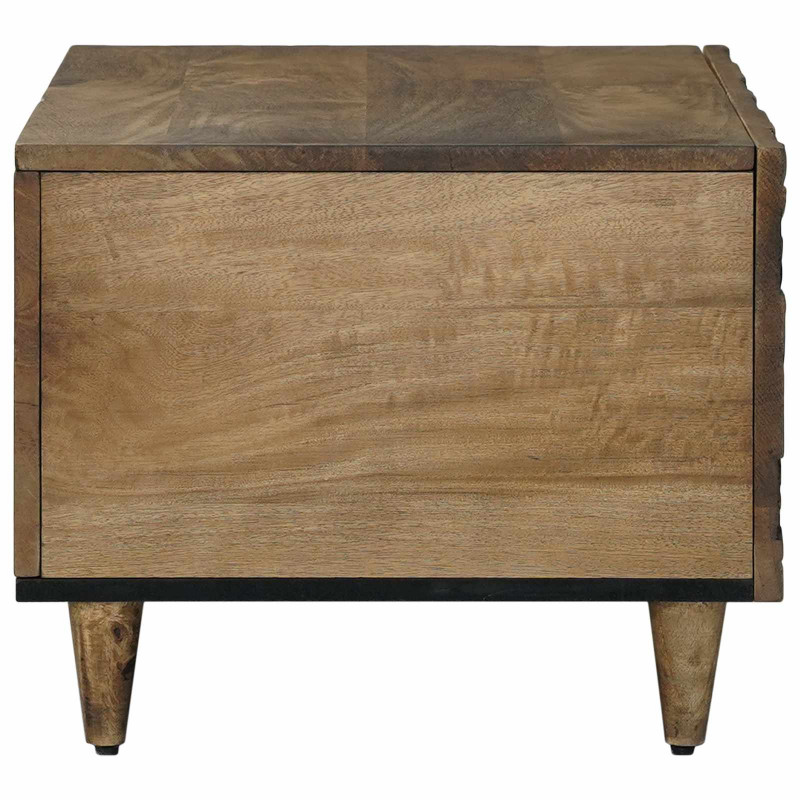 Stolik kawowy Brązowy 80 x 50 x 40 cm Drewno z mango