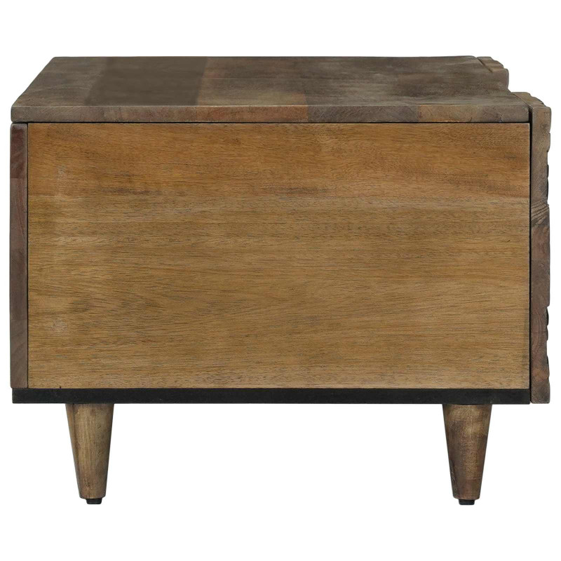 Stolik kawowy Brązowy 100 x 54 x 40 cm Drewno z mango