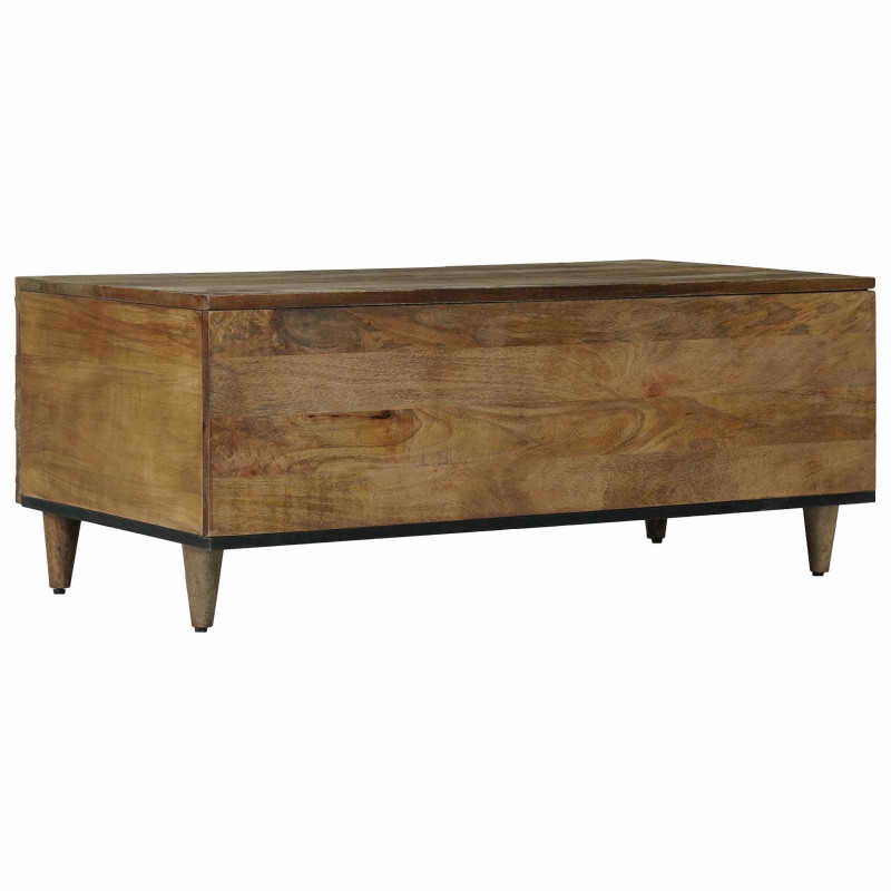 Stolik kawowy Brązowy 100 x 54 x 40 cm Drewno z mango