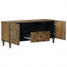 Szafka pod telewizor Brązowy 105 x 33,5 x 46 cm Drewno z mango