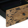 Szafka pod telewizor Brązowy 105 x 33,5 x 46 cm Drewno z mango