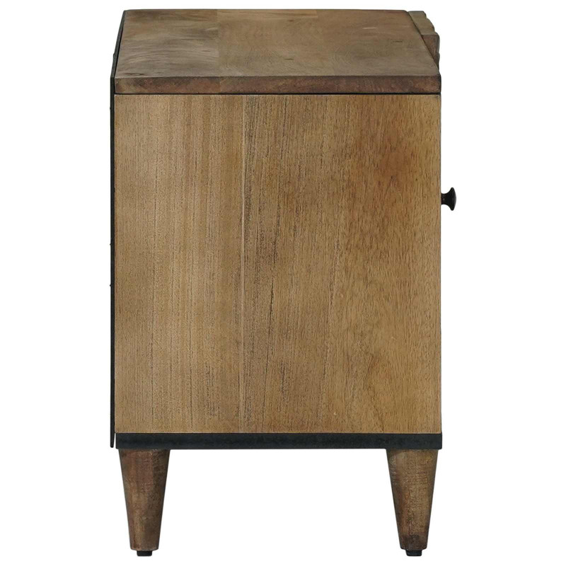Szafka pod telewizor Brązowy 80 x 31,5 x 46 cm Drewno z mango