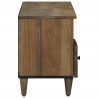 Szafka pod telewizor Brązowy 100 x 33,5 x 46 cm Drewno z mango