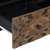 Szafka pod telewizor Brązowy 100 x 33,5 x 46 cm Drewno z mango