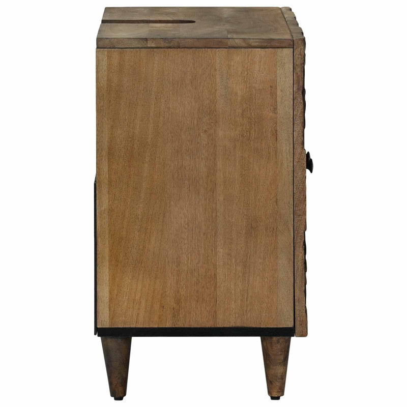 Szafka pod umywalkę Brązowy 62 x 33 x 58 cm Drewno z mango