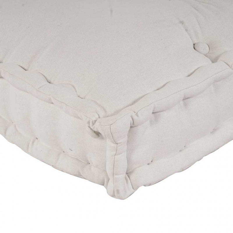 Poduszka do sofy paletowej 3 pcs kremowy 120 x 80 x 34 cm
