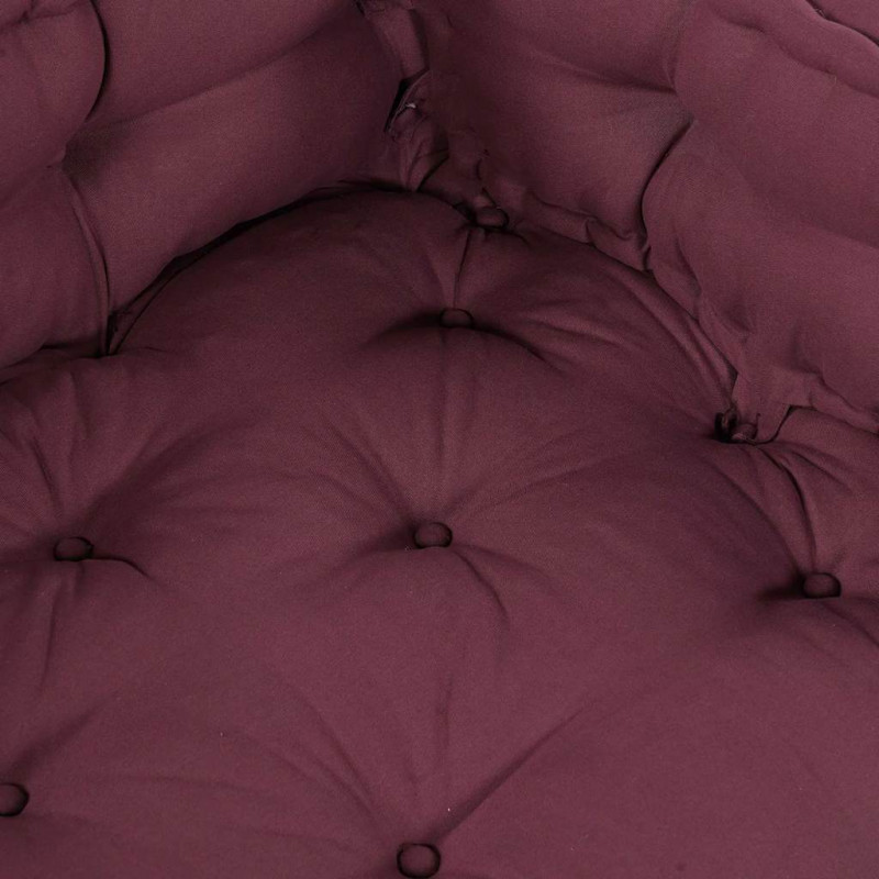 Poduszka do sofy paletowej 3 pcs Bordowy 120 x 80 x 38 cm