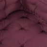 Poduszka do sofy paletowej 3 pcs Bordowy 120 x 80 x 38 cm