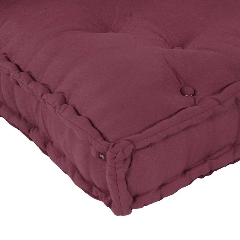 Poduszka do sofy paletowej 3 pcs Bordowy 120 x 80 x 38 cm