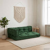 Poduszka do sofy paletowej 3 pcs zielony 120 x 80 x 38 cm
