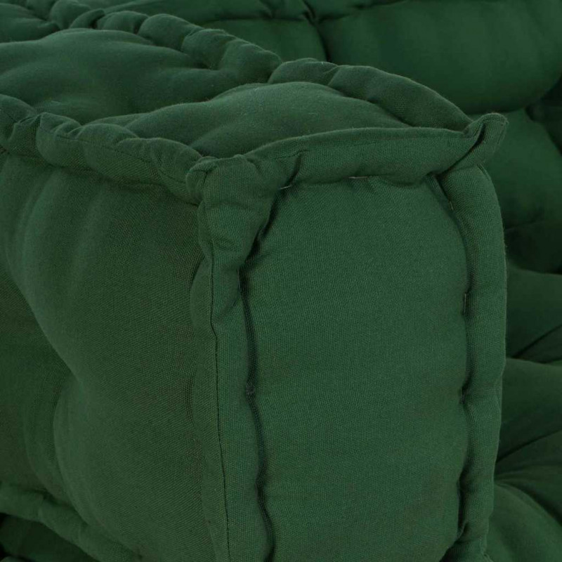Poduszka do sofy paletowej 3 pcs zielony 120 x 80 x 38 cm
