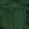 Poduszka do sofy paletowej 3 pcs zielony 120 x 80 x 38 cm