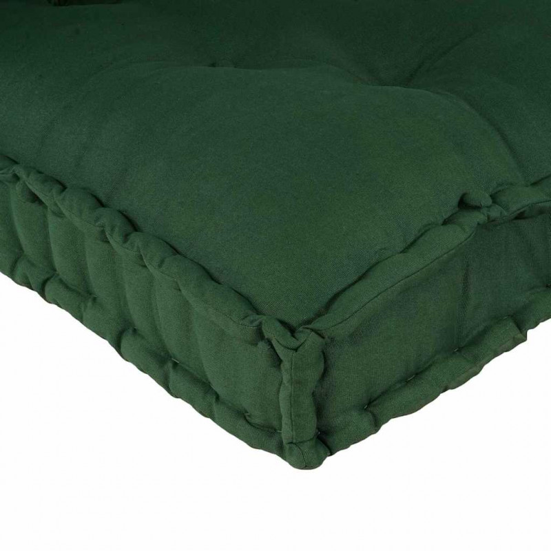 Poduszka do sofy paletowej 3 pcs zielony 120 x 80 x 38 cm