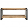 Stolik kawowy 90x50x38 cm lite drewno surowe mango
