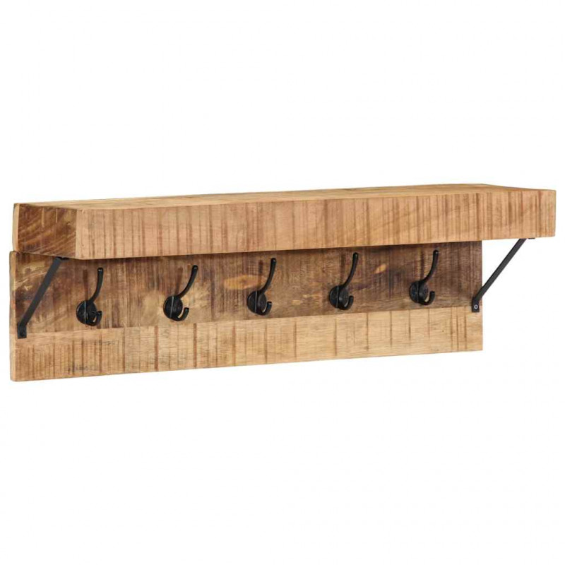 Wieszak na płaszcze Brązowy 73 x 19 x 23 cm Lite drewno mango