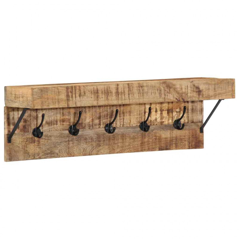 Wieszak na płaszcze Brązowy 73 x 19 x 23 cm Lite drewno mango