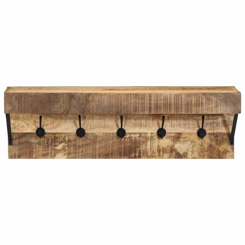 Wieszak na płaszcze Brązowy 73 x 19 x 23 cm Lite drewno mango