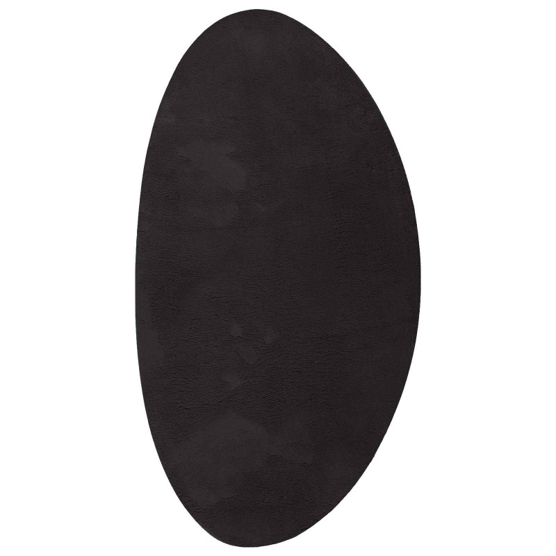 Dywany pokojowe HUARTE Czarny 80 x 150 cm Poliester