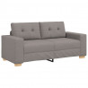 Sofa dwuosobowa, taupe, 180x77x82 cm, tkanina