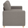 Sofa dwuosobowa, taupe, 180x77x82 cm, tkanina