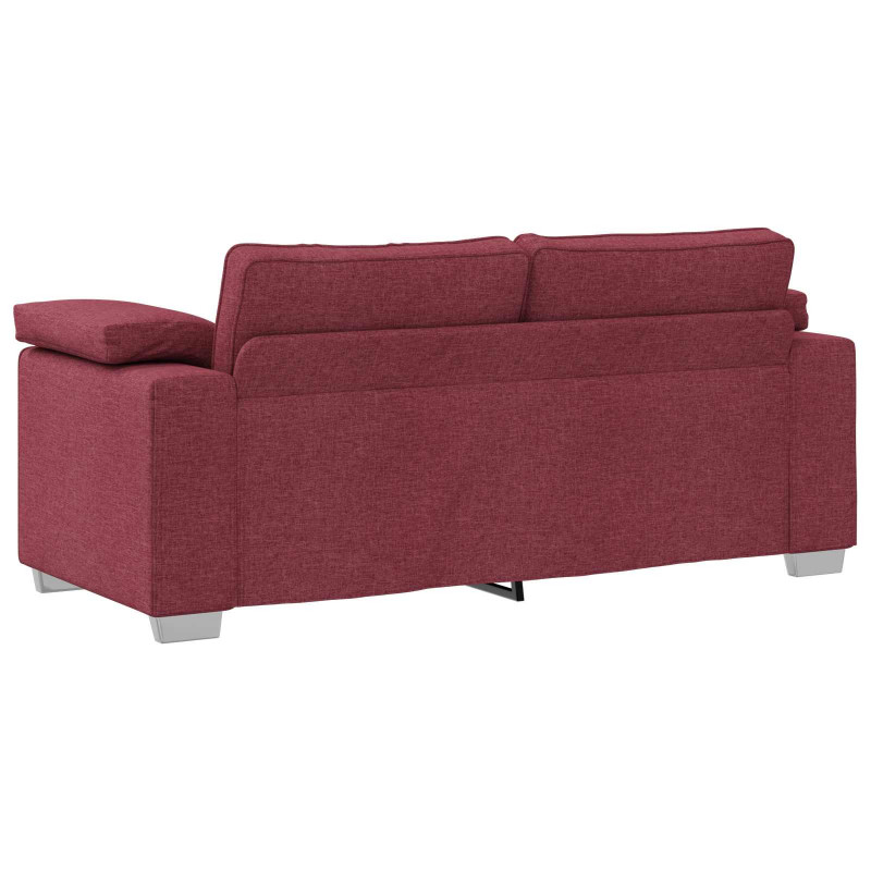 Sofa dwuosobowa Czerwone wino 180 cm tkanina