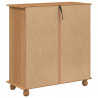 Komoda ASKIM Brązowy 91 x 40 x 95,5 cm Lite drewno sosnowe