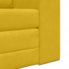 Sofa Bed Żółty 98 x 71 x 83 cm Aksamit