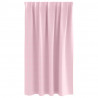 Firany blackout z kółkami 2 pcs Dziecięcy róż 140 x 140 cm