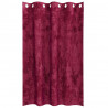 Zasłony z weluru 2 pcs Czerwone wino 175 x 140 cm Aksamit