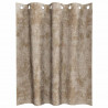 Zasłony z weluru 2 pcs szampański 140 x 140 cm Aksamit