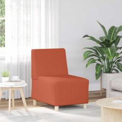 Modułowa sofa bez podłokietników, Pomarańczowy 55 x 74 x 82 cm