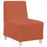 Modułowa sofa bez podłokietników, Pomarańczowy 55 x 74 x 82 cm