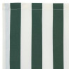Materiał zapasowy do markizy Zielony i Biały 330 x 195 cm