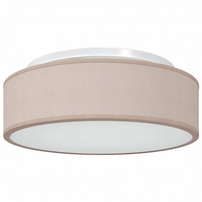 Lampa Sufitowa Ciemnoszary 38 x 38 x 13,5 cm tkanina