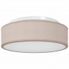 Lampa Sufitowa Ciemnoszary 38 x 38 x 13,5 cm tkanina