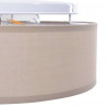 Lampa Sufitowa Ciemnoszary 38 x 38 x 13,5 cm tkanina