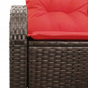 Sofa Ogrodowa Brązowy 124 x 62 x 85cm polirattan