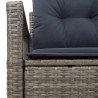 Sofa Ogrodowa z poduszką 120 x 62 x 69 cm polirattan